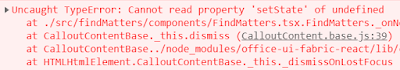 TypeError: Cannot read property ‘setState’ of undefined